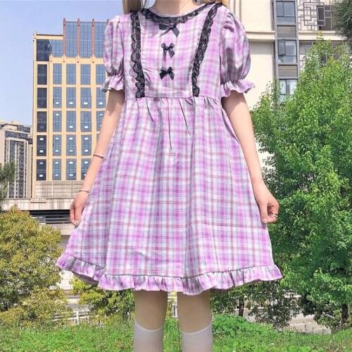 Модные платья в клетку AIWOTWOTONG China At AliExpress