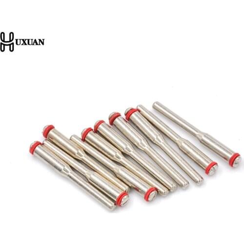 10Pc Dremel Accessories 3.175mm Miniature Clamping Connecting Lever Polishing Wheel Mandrel Cutting Wheel Holder for Rotary Tool