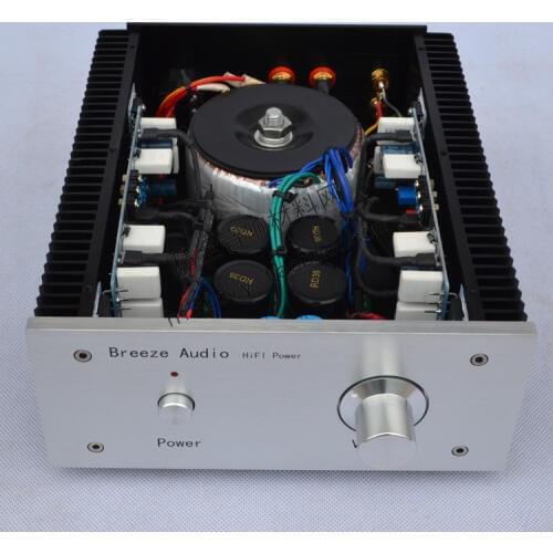 AM-60 AC220V DIY HI-FI fever class AB AMPLIFIER ON NJW0302 / NJW0281 amplifier 100W*2 transistor amplifier OR 2*15w class A-AMP