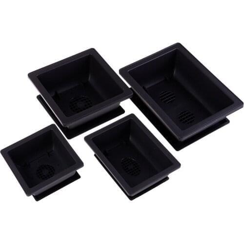Flower Pot Imitation Plastic Balcony Square Plastic Pots Flower Bonsai Bowl Nursery Basin Planter Imitation Rectangle