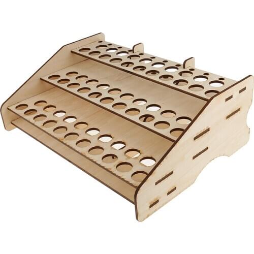 Paint Bottles Rack Model Painting Brushes Tools Organizer Storage Holder Box