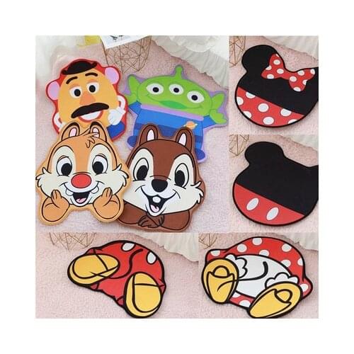 Disney Mickey Chip Dale Aliens Anime Figures Cartoon Product Cosplay Accessories Floor Mat Home Carpets Bedroom Rug Gift