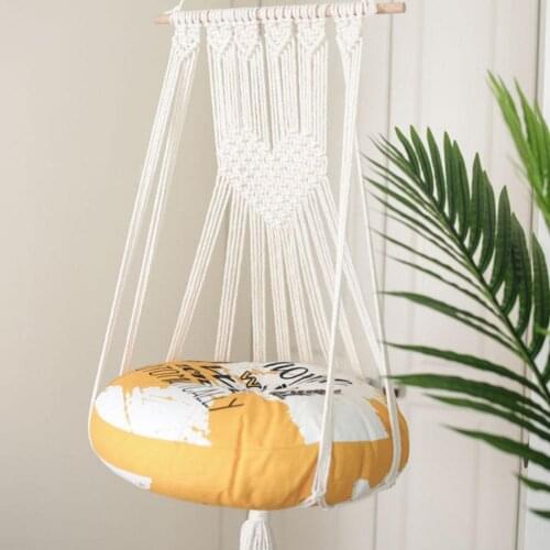 Hammock Decorative Creative Cotton Rope Hand-woven Dangling Pet Nest Swing Bed for Home Wall Decoration для собак