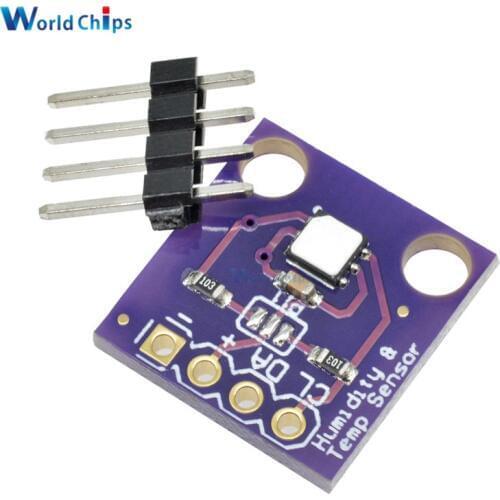 GY-213V-HTU21D I2C Interface Temperature Humidity Sensor Replace SHT21 SI7021 HDC1080 Module High Precision Humidity Sensor