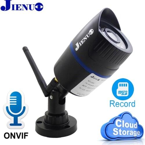JIENUO IP Camera Wifi Cloud Storage HD Audio Cctv Security Outdoor Waterproof Wireless High Definition Surveillance HD Home Cam