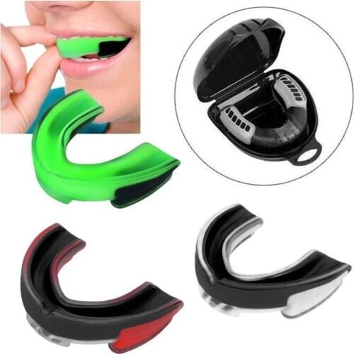 Wholesale Wear-resistant Sports Mouth Guard Teeth Protector for Boxing Karate Taekwondo Boxing sports accessories