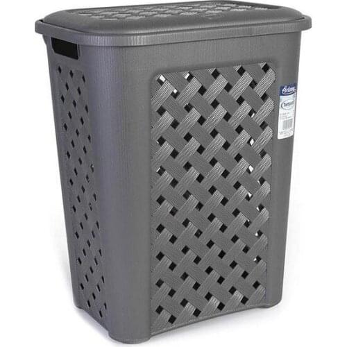 Laundry basket Tontarelli Plastic Graphite 30 L