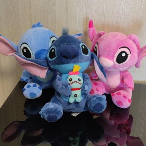 Hot Kawaii Stitch Plush Doll Toys Anime Lilo And Stitch Stuffed Doll Cute Stich Plush Doll children toy Kids Birthday Gift