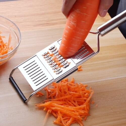 3-in-1 Multi-purpose Vegetable Slicer Stainless Steel Grater Cutter Shredders Potato Peeler Carrot Grater Kitchen Accessories