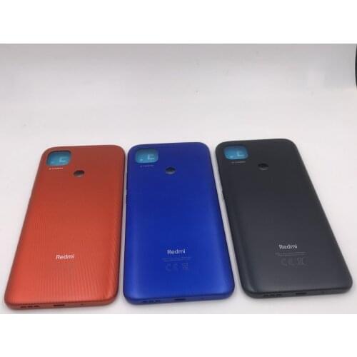 Original For Xiaomi Redmi 9C Back Battery Cover Rear Housing Door Case Replacement Parts