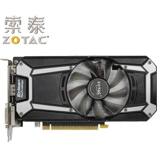 Original ZOTAC Video Cards GTX750-1GBD5 Thunder Edition PA 128Bit GDDR5 Graphics Cards GPU Map GTX750 1G D5 750-1GB Used