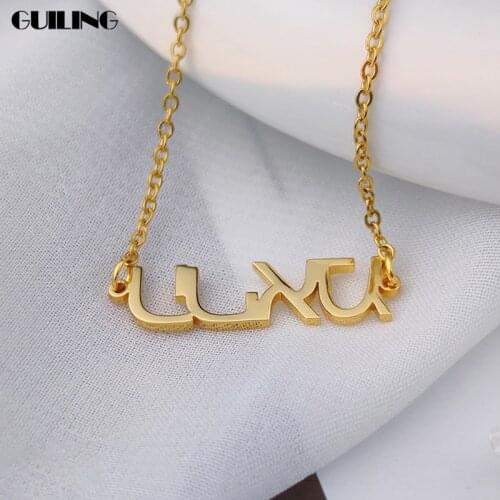 Custom Hebrew Pendant Name Bracelet Stainless Steel Personalized Women Jewelry Unique Nameplate Accessories Anniversary Gift