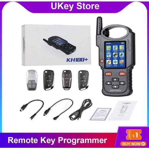 Latest Handheld Device Lonsdor KH100+ Remote Key Programmer All Functions Update Version of KH100 English Version