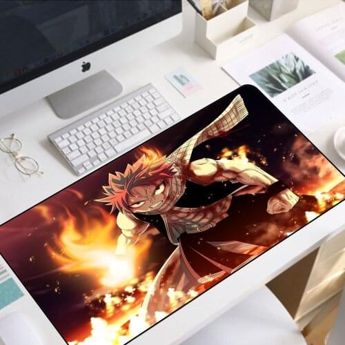 Rgb Anime Mouse Pad with USB Interface Yellow Boy Office Game Keyboard Desk Mat Rubber Xxl Game Carpet Notebook Mini Pc Mousepad