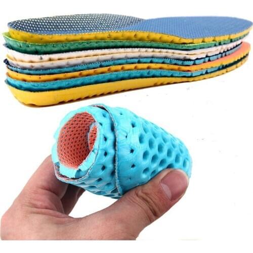 Running Cushion Insoles for Feet Accessories Insoles Orthopedic Memory Foam Sport Support Insert Woman Men Shoes Feet Soles Pad