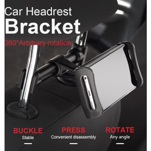 Universal 4-11'' Onboard Tablet Car Holder For Ipad Mini/2/3/4 For Ipad 5 6 4 3 2 Back Seat Holder Stand Tablet Accessories Car