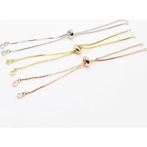 6 pcs/ lot High quality nice CHAIN necklace clasp,bracelet clasp,pearl clasp,WITH SILICON ADJUSTABLE BALL