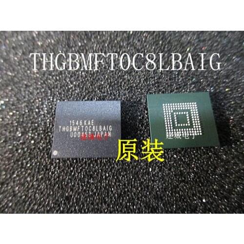 1pcs/lot 100% THGBMFT0C8LBAIG THGBMFG7C1LBAIL THGBMFG6C1LBAIL THGBMBG9D8KBAIG THGBMBG7D2KBAIL THGBMBG5D1KBAIL NCEFES78-08G BGA