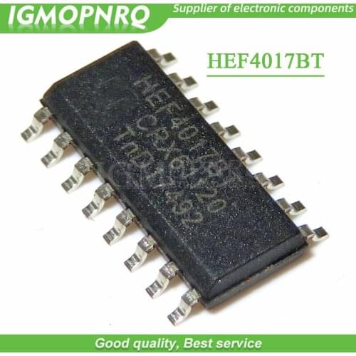 10PCS HEF4017BT SOP14 HEF4017 SOP HCF4017 SMD CD4017BM new