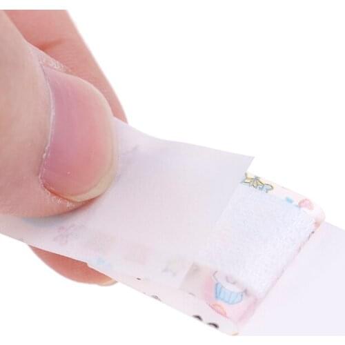 120PCS Breathable Transparent PE Cartoon Band Aids Adhesive Bandages Stickers