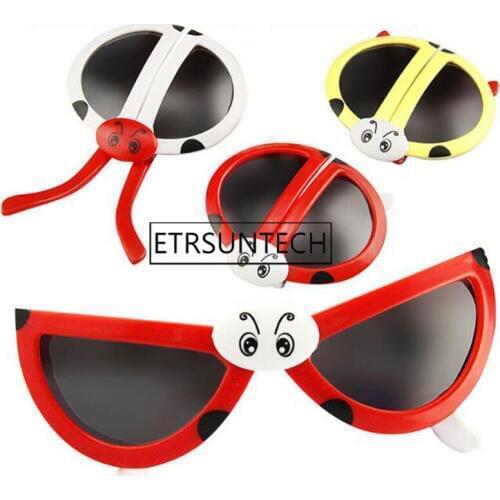800pcs Kids Birthday Party Gift Deformable Ladybug Glasses for Girl Boy Party Supply Baby Shower Favor Present Giveaway
