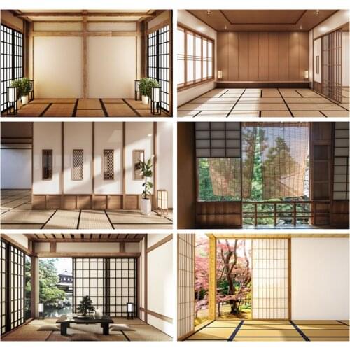 Yeele Japanese Style Backdrop Adult Photography Interior Janpan Tea Room Tatami Background Baby Photo Studio Photophone