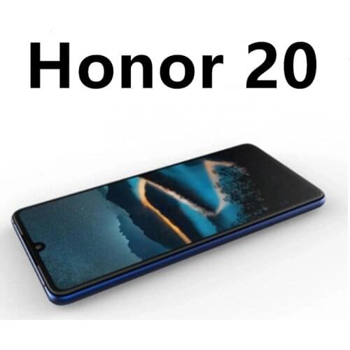 Global Rom Honor 20 4G LTE Mobile Phone 48.0MP+32.0MP Ai Camera Kirin 980 6.26" Full Screen Fingerprint 8GB RAM 256GB ROM