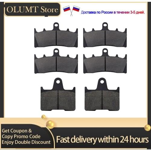 Motorcycle Accessory Front and Rear Brake Pads Kits For SUZUKI GSXR1000 K1/K2 GS1200 SSK1/ZK1 GV78A GSX1400 K/F/K1/K2/K3/K4/K5