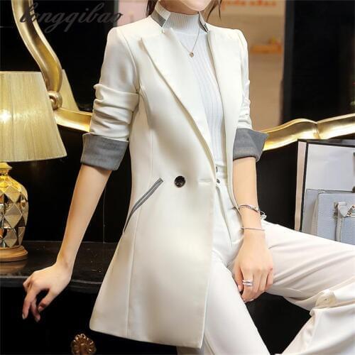 Fashion women blazers long sleeve slim jackets ladies Cape blazer design candy color Casual Coat