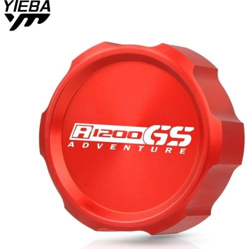 Aluminum For BMW R 1200 GS R1200GS ADVENTURE ADV 2005-2014 2013 2012 Motorcycle Rear Brake Master Cylinder Reservoir Cover Cap