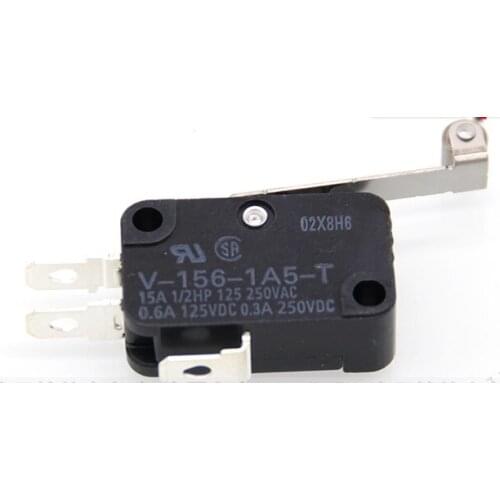 Omron genuine button type 15A high temperature resistant micro switch V-15-1A5-T/V-156-1A5-T