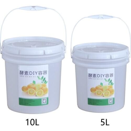 Plastic Bucket for Wine Fermentation Leakproof Container Beer Fermenter with Airlock Faucet and Lid