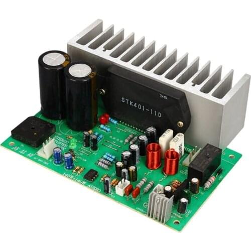 28EA STK401 Amplifier Board 140W+140W Dual Channel Audio Amplifier Board Speaker DIY Audio Module Kit
