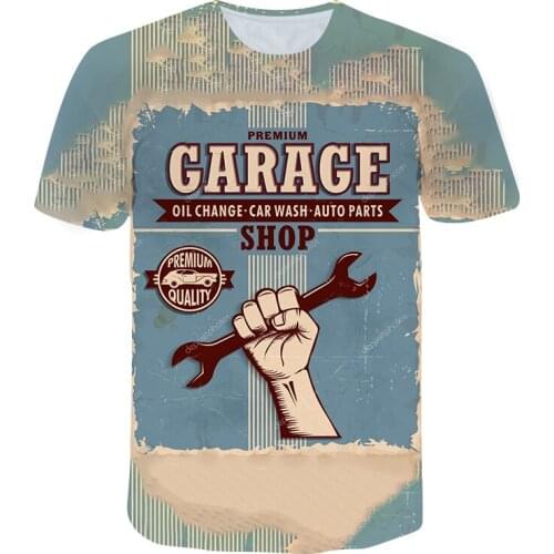 3D Printing Popular T-shirt European and American Hip-Hop Mens O-neck Casual Boy Shirt Top