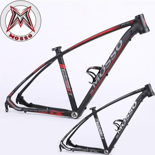 SEABOARD MS275 Cone Tube Mountain Bike Steel Frame ultra-light red color 17-inch bike frame