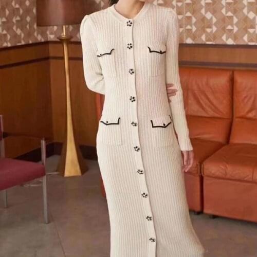 RUANDAI Fashionable Knitted Dresses