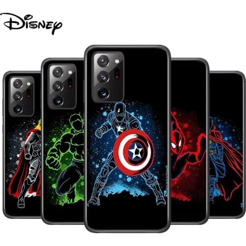 Marvel Art Superhero For Samsung Galaxy A01 A11 A22 A12 A21S A31 A41 A42 A51 A71 A32 A52 A72 A02S Soft Phone Case
