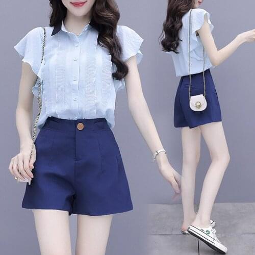 蒙跃 Womens Summer Shirts