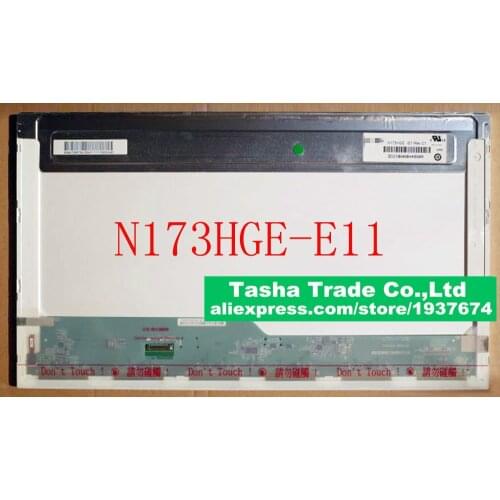 17 INCH N173HGE-E11 FHD LCD Laptop Screen 1920*1080 eDP 30Pins for Asus GL752VW-DH71