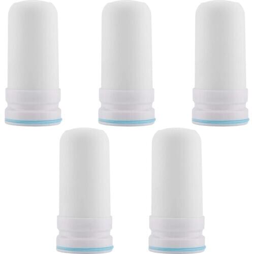 5Pcs 7 Layers Purification Ceramic Filter Water Tap Purifier Kitchen Faucet Attach Filter Cartridges