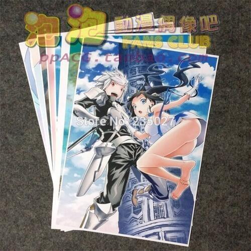 8 pcs/set Anime Is It Wrong to Try to Pick Up Girls in a Dungeon poster wall pictures room sticker toys A3 cartoon posters