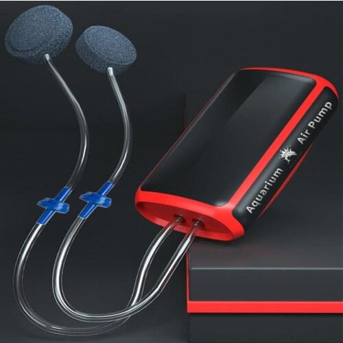 Ultra-quiet fish tank aquarium high-power aerator oxygen pump Aquarium Air Pump Fish Tank Mini Compressor Single Double Outlet