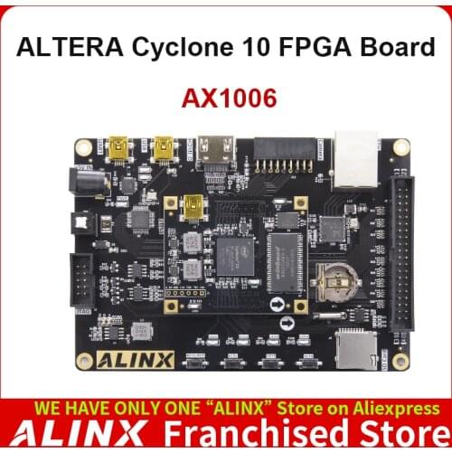 ALINX AX1006: Intel Cyclone 10 10CL006 FPGA Development Board