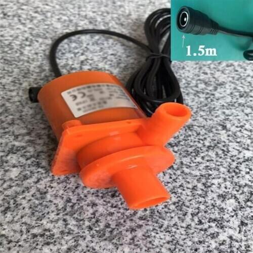 Circulation Water Pump Pond Plastic 800L/H 12V Brushless Motor 1pc Aquarium