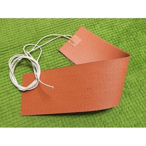 Custom Designed Flexible Silicone Heater/Heating/Thermal Mat/Pad/Blanket/Element,45mm x 2000mm 200W 220V Warming Products