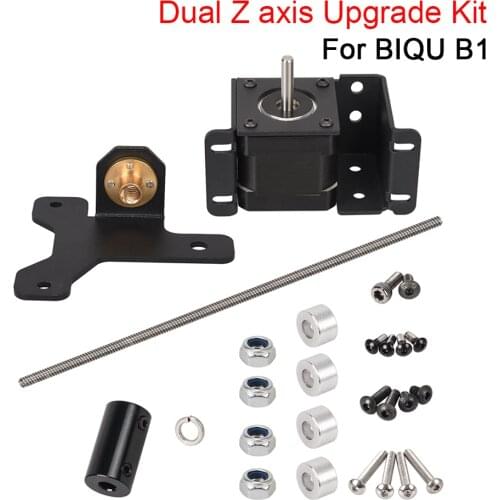 Dual Z Axis Lead Screw Upgrade Kits BIQU B1 Upgrade Kit 3D Printer Parts 42 Stepper Motor Dual Z Tension Pulley VS Ender 3 V2