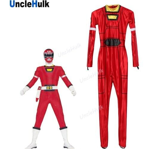 Gekisou Sentai Carranger Red Racer Cosplay Costume | UncleHulk