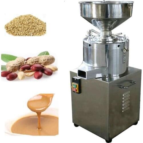 Peanut butter grinding machine,tahini grinder,wet colloid mill /food grinding machine/Tahini making machine