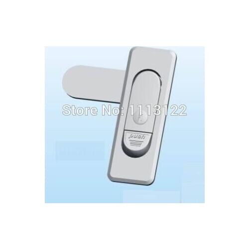 MS734-1 Pull open Lock Pearl Chrome High Quality Cabinet Lock Central Control Box Lock Cabinet Panel Lock 1 PC
