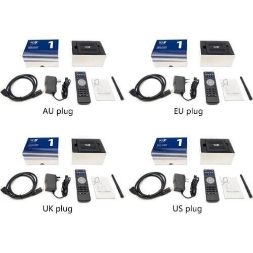 2020 New TOX1 Android- 9.0 4GB RAM- 32GB ROM WiFi Bluetooth Smart TV 4k HD- Set-Top Box Quad-Core Media Player 1000M LAN USB 3.0